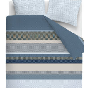 Bedding House - Hylke Dekbedovertrek - 100% Katoen - Blue